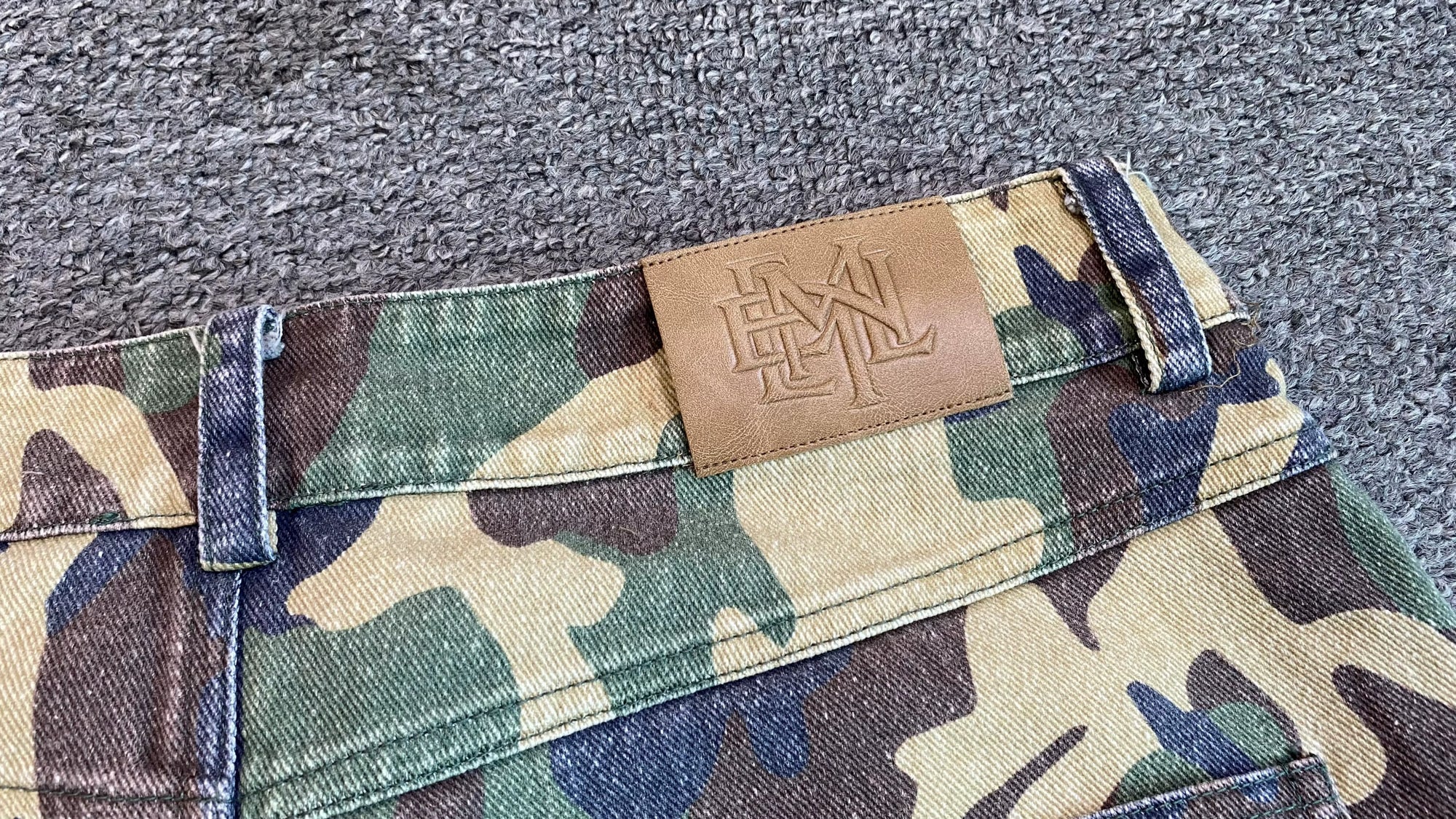 Camo Jorts
