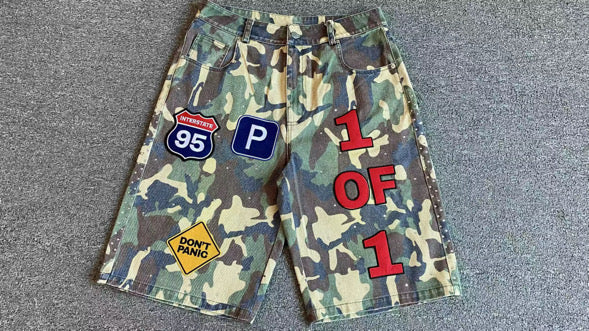 Camo Jorts